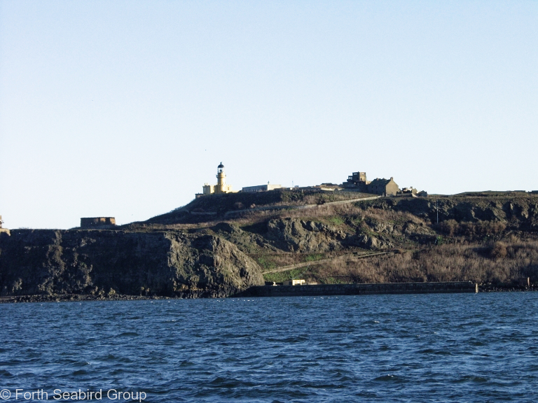 Approaching Inchkeith from the south